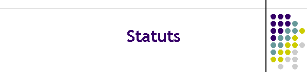 Statuts